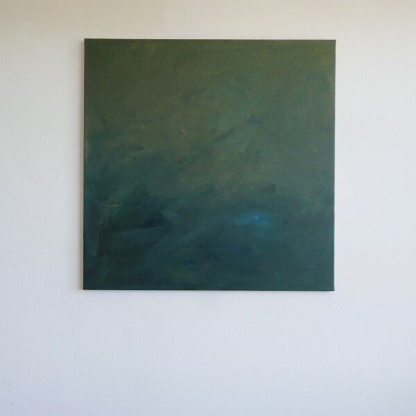 Silence 2, 2023, acrylic on canvas, 80 x 80 cm, available