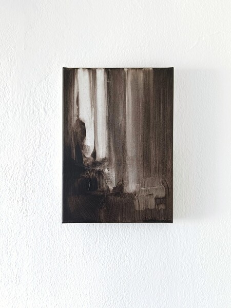 S21, 2026, acrylic on canvas, 25 x 35 cm, available