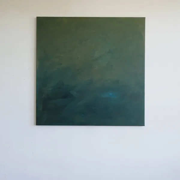 Silence 2, 2023, acrylic on canvas, 80 x 80 cm, available