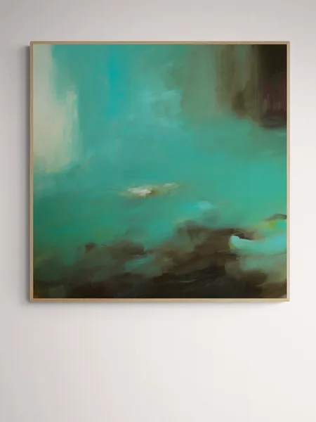 A little piece of absolute,  2021, acrylic on canvas, 80 x 80 cm, unavailable