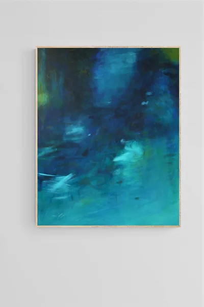 Untitled, 2022, acrylic on canvas, 80 x 100 cm, available