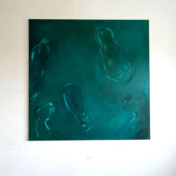 PET 4, 2024, acrylic on canvas, 120 x 120 cm,  available