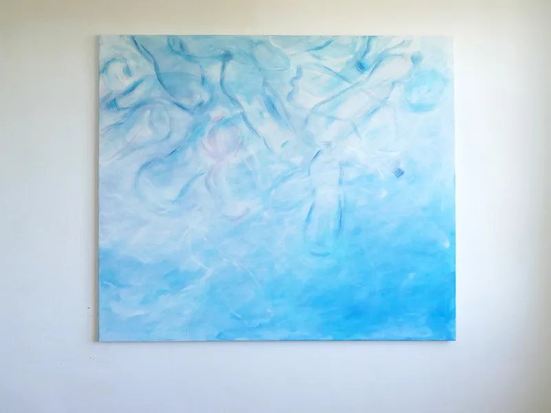 PET 1, 2023, acrylic on canvas, 140 x 120 cm, available