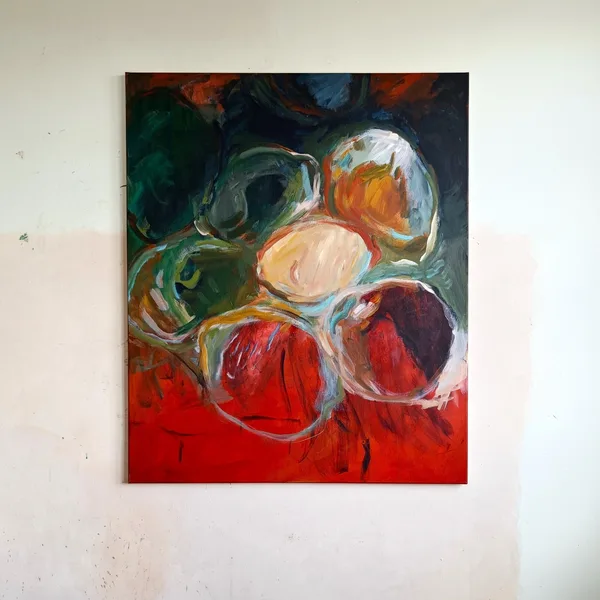 D1, 2024, acrylic on canvas, 100 x 120 cm, available