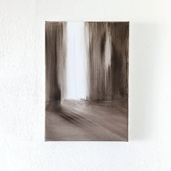 S9, 2025, acrylic on canvas, 35 x 50 cm, available