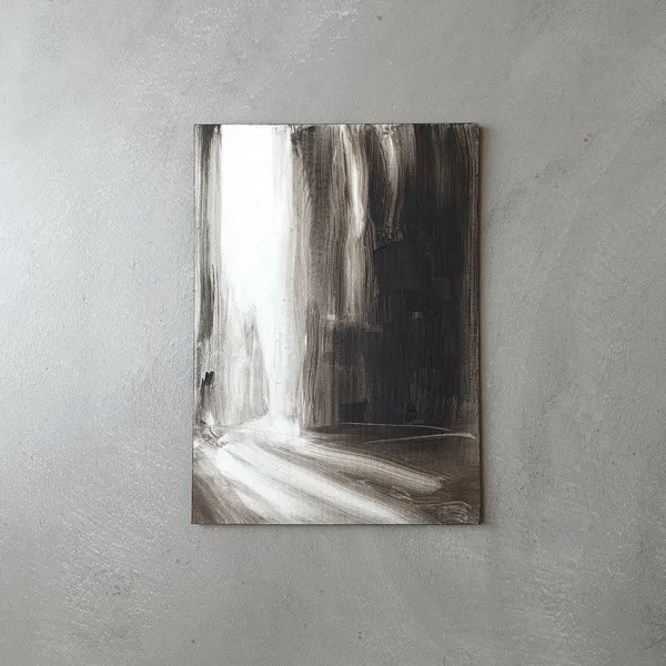 S5, 2024, acrylic on board, 25 x 35 cm, available