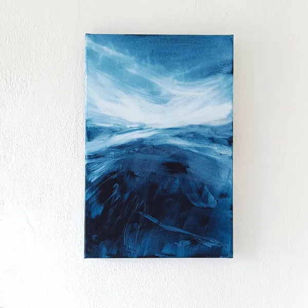 K9, 2024, acrylic on canvas, 40 x 60 cm, available